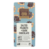 Endangered Species Chocolate Bar - Salted Peanuts And Dark Chocolate, Case Of 12
