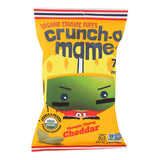 Cruncha Ma Me Edamame - Cheddar - Case Of 6 - 3.5 Oz.