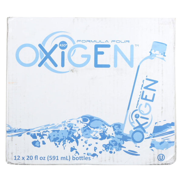 Oxigen - Water Oxigenated - Case Of 12 - 20 Fz