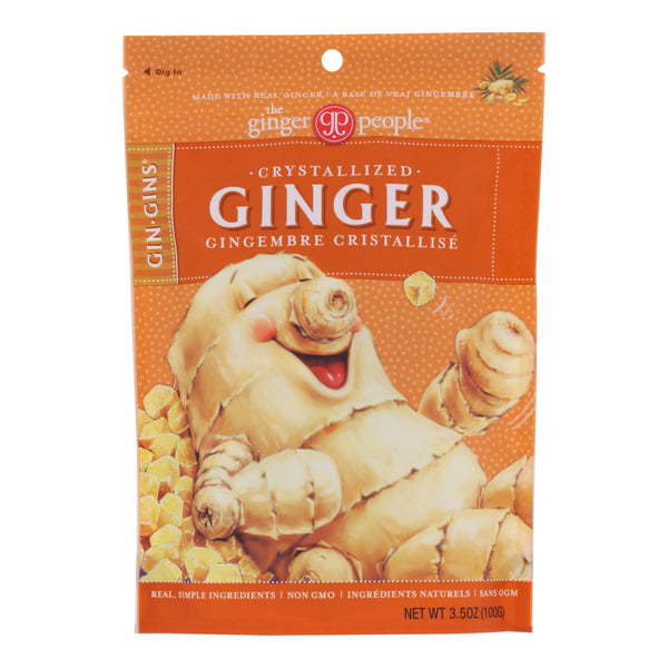 Ginger People - Crystallized Ginger - Case Of 12 - 3.5 Oz.
