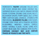 Bobo's Oat Bars - Toaster Pastry - Blueberry Lemon Poppy - Case Of 12 - 2.5 Oz.