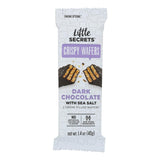 Little Secrets Crispy Wafer - Dark Chocolate With Sea Salt - Case Of 12 - 1.4 Oz