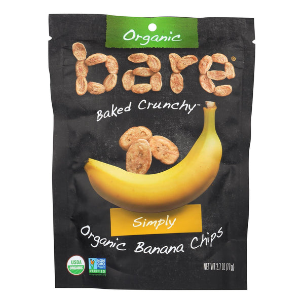 Bare Fruit Banana Chips - Original - Case Of 12 - 2.7 Oz.