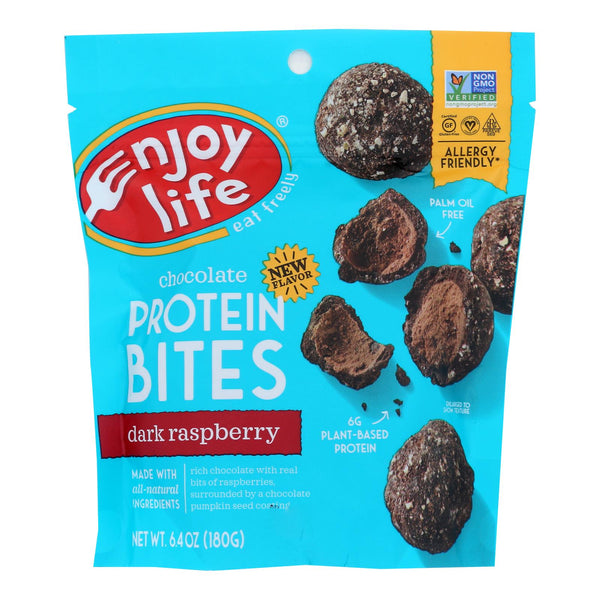 Enjoy Life - Protein Bites - Dark Raspberry - Case Of 6 - 6.4 Oz.