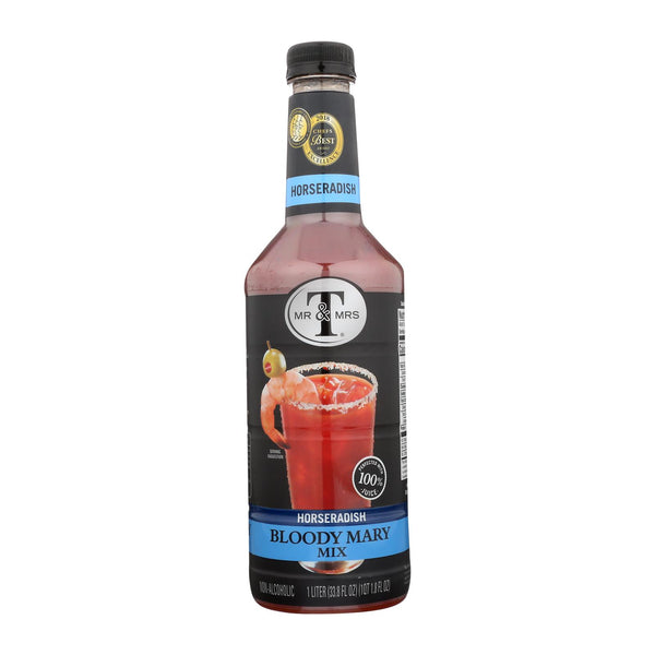 Mr And Mrs T Bloody Mary Mix - Case Of 6 - 33.8 Fz