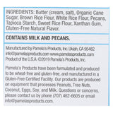 Pamela's Products - Cookies - Pecan Shortbread - Gluten-free - Case Of 6
