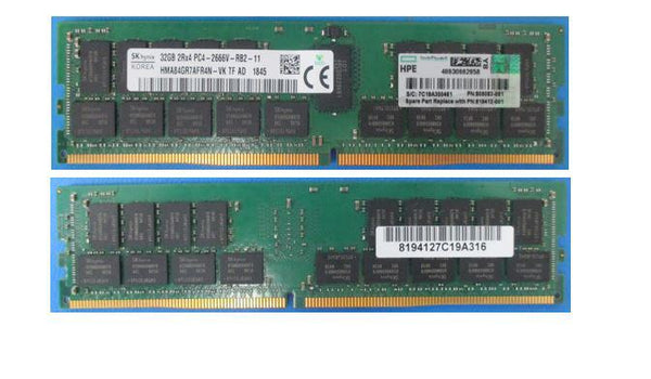 Depot International Remanufactured HPE 32GB (1x32GB) Dual Rank x4 DDR4-2400 CAS-17-17-17 Registered Memory Kit