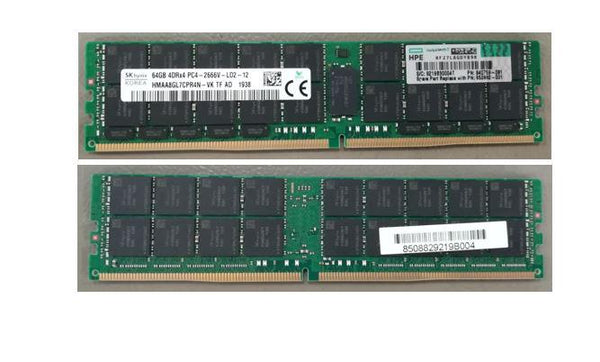 HP Enterprise OEM HPE 64GB (1x64GB) Quad Rank x4 DDR4-2666 CAS-19-19-19 Load Reduced Memory Kit