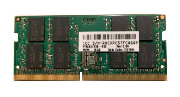 HP OEM HP 16GB DDR-2666 SODIMM MEMORY
