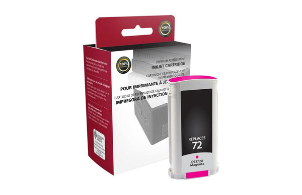 Remanufactured Magenta Ink Cartridge for HP C9372A (HP 72)