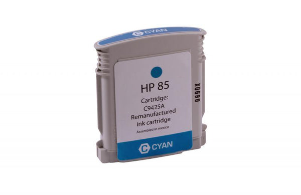Remanufactured Cyan Wide Format Ink Cartridge for HP C9425A (HP 85)