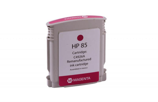 Remanufactured Magenta Wide Format Ink Cartridge for HP C9426A (HP 85)