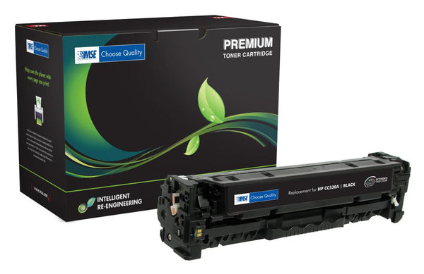 Remanufactured Extended Yield Black Toner Cartridge for HP CC530A (HP 304A)