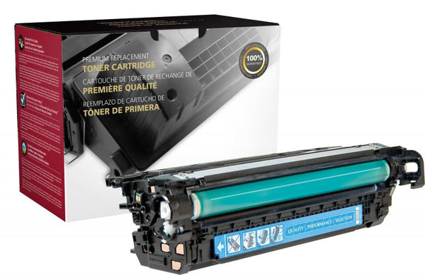 Clover Imaging Remanufactured Extended Yield Cyan Toner Cartridge for HP CE261A (HP 648A)