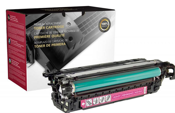 Clover Imaging Remanufactured Extended Yield Magenta Toner Cartridge for HP CE263A (HP 648A)