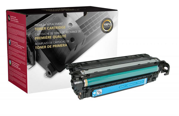 Clover Imaging Remanufactured Extended Yield Cyan Toner Cartridge for HP CE401A (HP 507A)