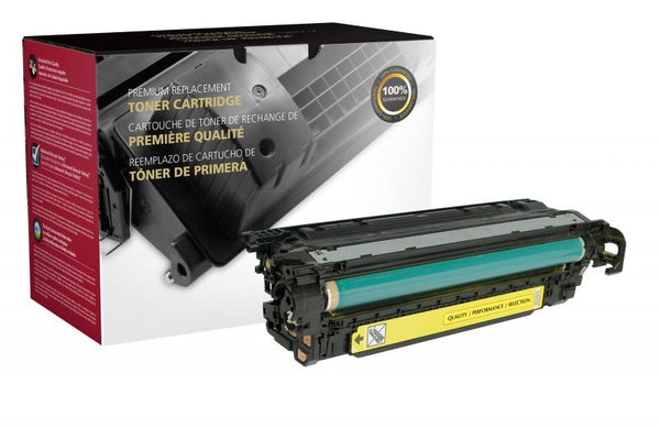 Clover Imaging Remanufactured Extended Yield Yellow Toner Cartridge for HP CE402A (HP 507A)