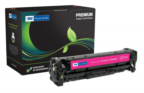 MSE Remanufactured Extended Yield Magenta Toner Cartridge for HP CE413A (HP 305A)