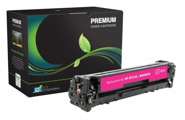 MSE Remanufactured Extended Yield Magenta Toner Cartridge for HP CF213A (HP 131A)