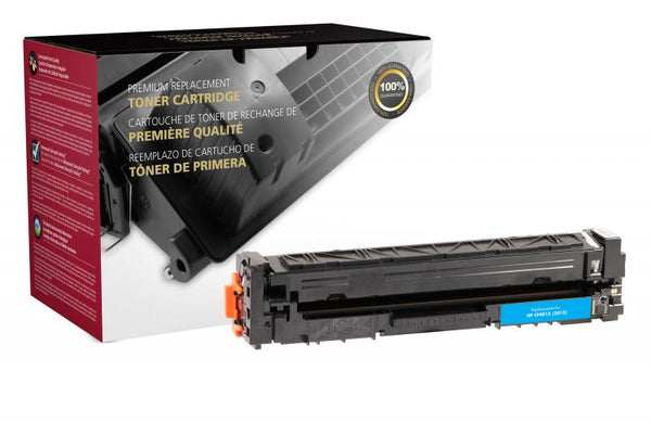 CIG Remanufactured HP CF401X (201X) High Yield Cyan Toner Cartridge