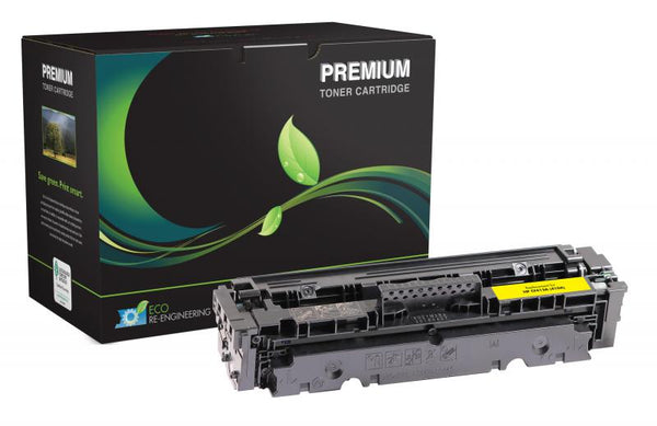 Remanufactured/Compatible HP 410A (CF410A ) Yellow Toner Cartridge