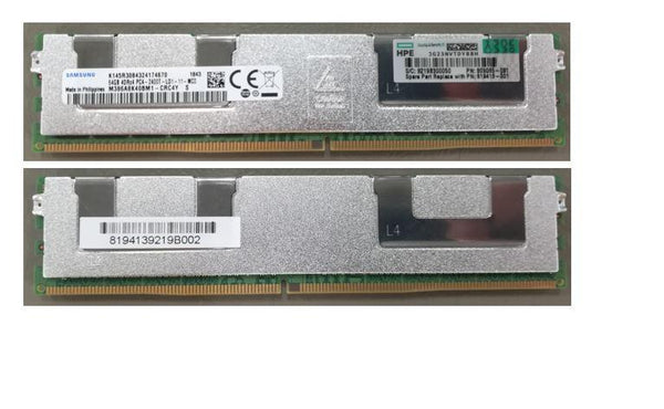 Depot International Remanufactured HPE 64GB (1x64GB) Quad Rank x4 DDR4-2400 CAS-17-17-17 Load Reduced Memory Kit