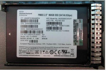Depot International Remanufactured HPE 960GB SATA RI SFF SC DS SSD