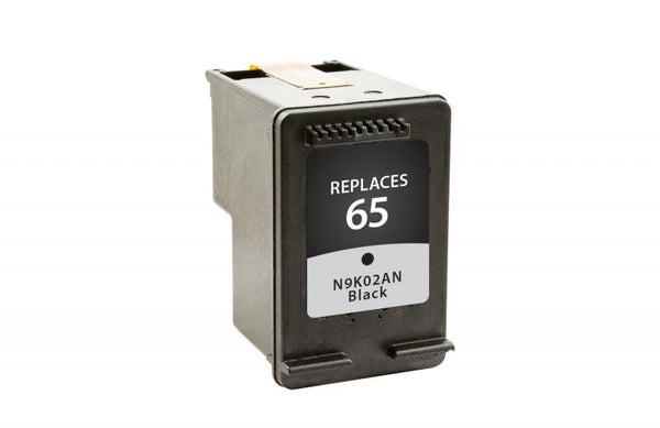 Remanufactured Black Ink Cartridge for HP N9K02AN (HP 65)
