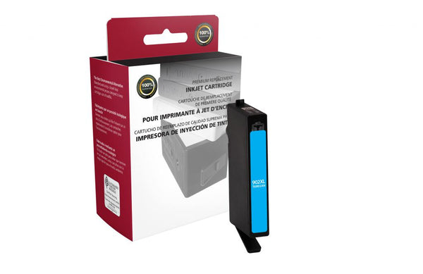 Remanufactured High Yield Cyan Ink Cartridge for HP T6M02AN (HP 902XL)
