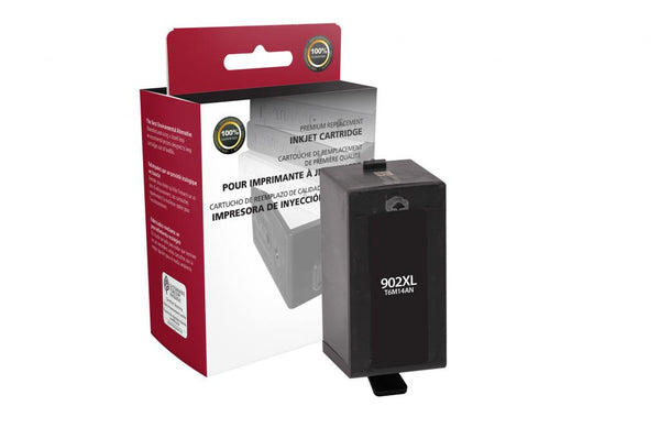 Remanufactured High Yield Black Ink Cartridge for HP T6M14AN (HP 902XL)