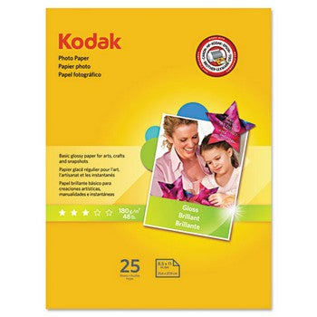 Kodak 8.5 x 11 25-sheets Glossy Photo Paper