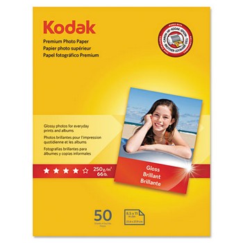 Kodak 8.5 x 11 Glossy Photo Paper