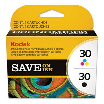 Kodak 8781098 Black, Tri-Color, 2/Pack Ink Cartridges