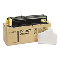 Kyocera TK502Y Yellow Toner Cartridge