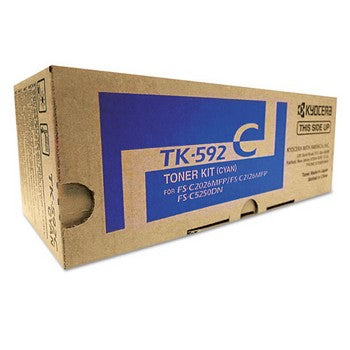 Kyocera TK592C Cyan Toner Cartridge