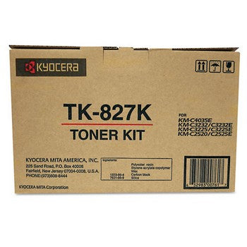 Kyocera TK827K Black Toner Cartridge