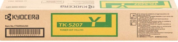 Kyocera Mita TK5207 Toner Kit Yellow 12k