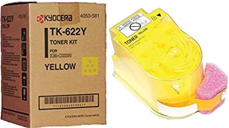 Kyocera Mita TK622 Toner Kit Yellow 115k