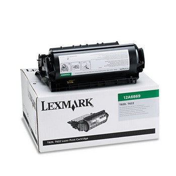 Lexmark 12A6869 Black, High Yield Toner Cartridge