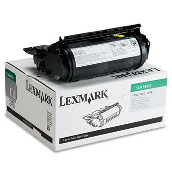 Lexmark 12A7460 Black, Standard Yield Toner Cartridge