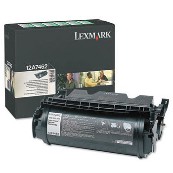 Lexmark 12A7462 Black, High Yield Toner Cartridge