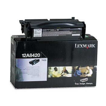 Lexmark 12A8420 Black Toner Cartridge