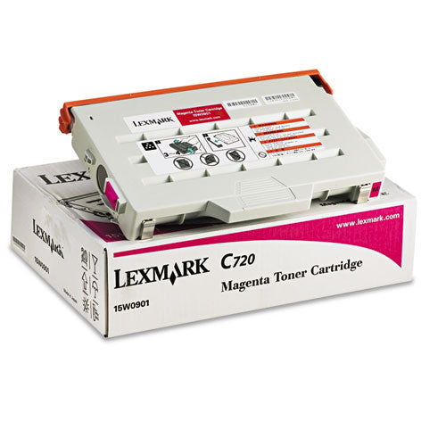 Lexmark 15W0901 Magenta Toner Cartridge