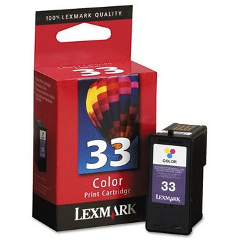 Lexmark 33 Color Ink Cartridge, Lexmark 18C0033