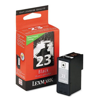 Lexmark 23 Black Ink Cartridge, Lexmark 18C1523