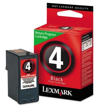 Lexmark 4 Black Ink Cartridge, Lexmark 18C1974
