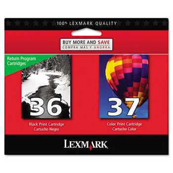 OEM/Original Lexmark 36/37 (18C2229) Ink Cartridge - Combo Pack