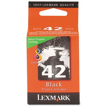 Lexmark 42 Black Ink Cartridge, Lexmark 18Y0142