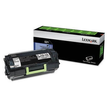 Lexmark mark 521 Black Toner Cartridge, Lexmark 52D1000