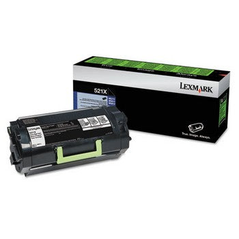 Lexmark mark 521X Black Toner Cartridge, Lexmark 52D1X00